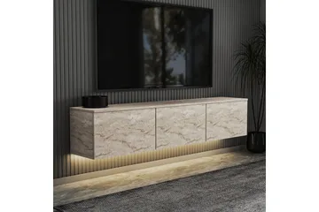 Neon Tv-bänk 160 cm Beige - Beige - Möbler - Vardagsrum - Tv-möbler & mediamöbler - Tv-bänkar