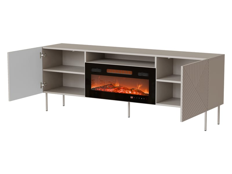 Norrs Tv-bänk 191 cm - beige - Möbler - Vardagsrum - Tv-möbler & mediamöbler - Tv-bänkar