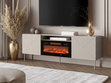 Norrs Tv-bänk 191 cm - beige - Möbler - Vardagsrum - Tv-möbler & mediamöbler - Tv-bänkar