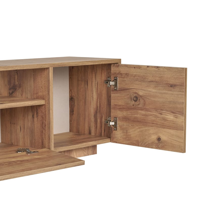 Nover TV-bänk 180x46x35 cm - Atlantic Pine - Möbler - Vardagsrum - Tv-möbler & mediamöbler - Tv-bänkar