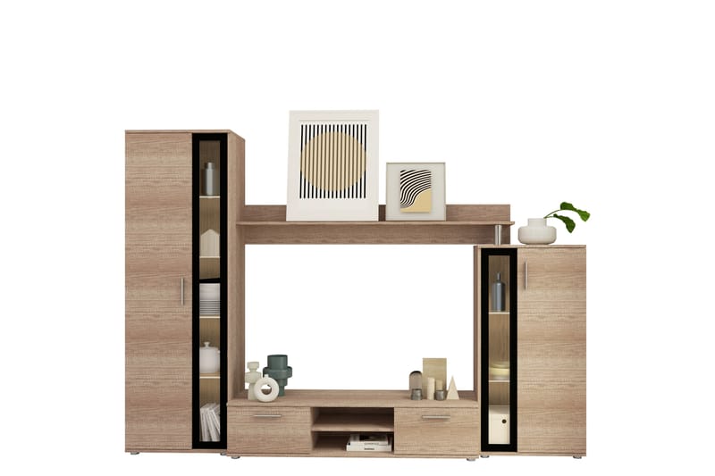 Olerum Tv-möbelset 256x40 cm - Natur - Möbler - Vardagsrum - Tv-möbler & mediamöbler - Tv-möbelset