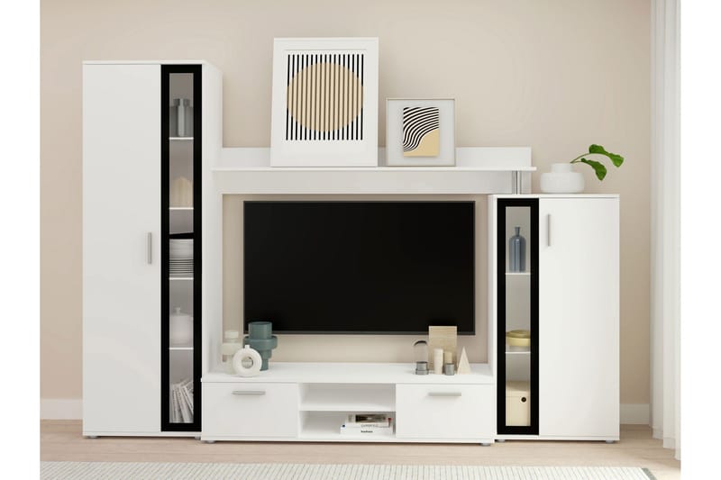 Olerum Tv-möbelset 256x40 cm - Vit - Möbler - Vardagsrum - Tv-möbler & mediamöbler - Tv-möbelset