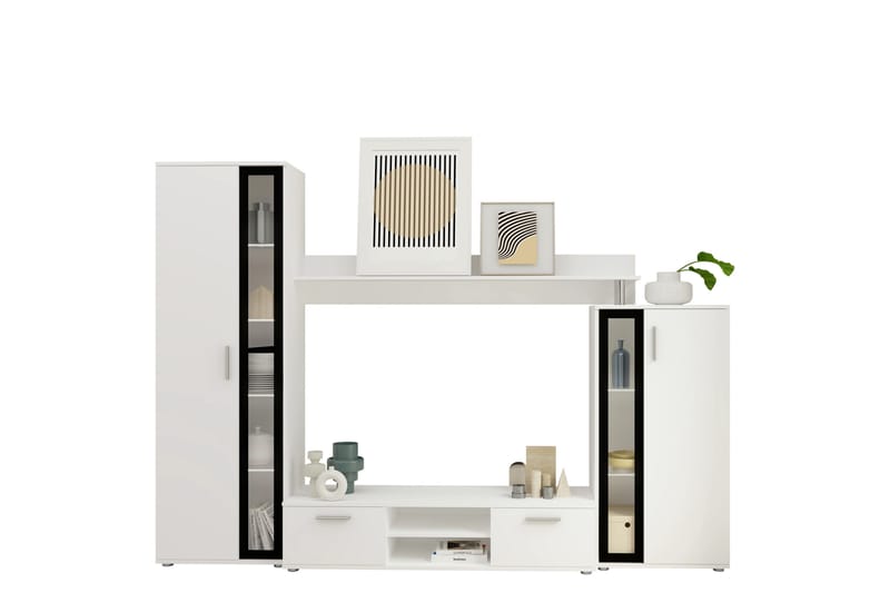 Olerum Tv-möbelset 256x40 cm - Vit - Möbler - Vardagsrum - Tv-möbler & mediamöbler - Tv-möbelset