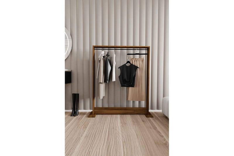 Olyric Tv-hylla 124 cm - Valnöt - Möbler - Vardagsrum - Tv-möbler & mediamöbler - Tv-hylla