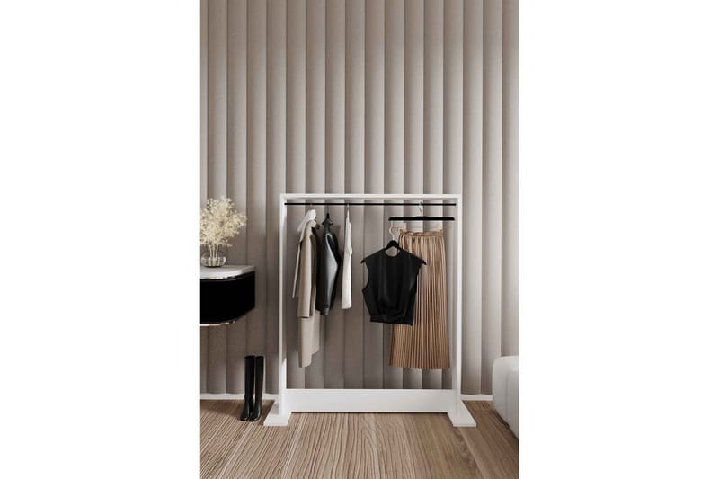 Olyric Tv-hylla 124 cm - Vit - Möbler - Vardagsrum - Tv-möbler & mediamöbler - Tv-hylla