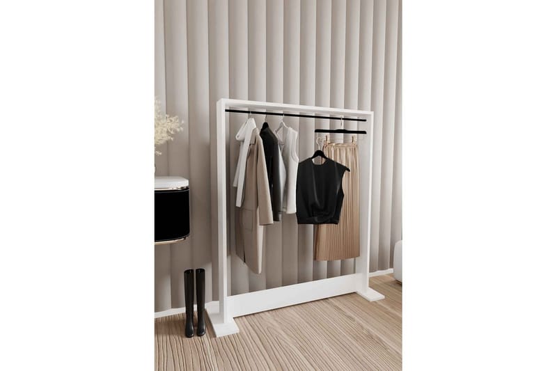 Olyric Tv-hylla 124 cm - Vit - Möbler - Vardagsrum - Tv-möbler & mediamöbler - Tv-hylla