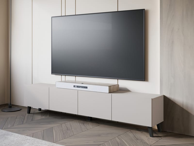 Orvik Tv-bänk 190 cm - beige - Möbler - Vardagsrum - Tv-möbler & mediamöbler - Tv-bänkar