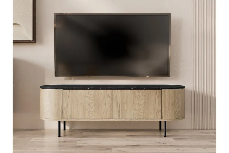 Pantego Tv-bänk 139x40 cm - Brun - Möbler - Vardagsrum - Tv-möbler & mediamöbler - Tv-bänkar