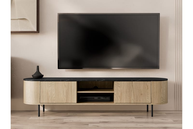 Pantego Tv-bänk 184x40 cm - Brun - Möbler - Vardagsrum - Tv-möbler & mediamöbler - Tv-bänkar