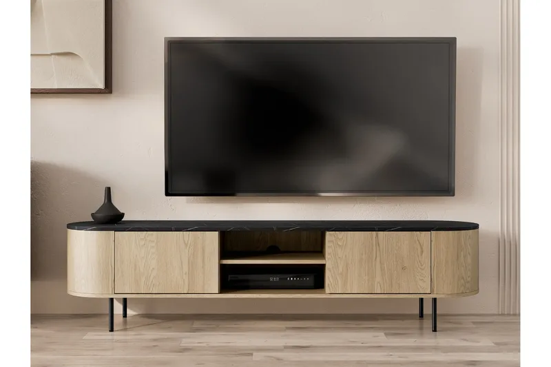 Pantego Tv-bänk 184x40 cm - Brun - Möbler - Vardagsrum - Tv-möbler & mediamöbler - Tv-bänkar