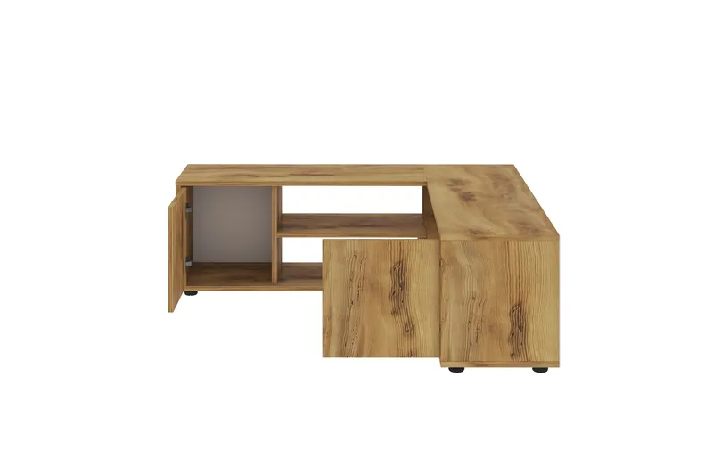 Pienk Tv-bänk 125 cm, Ek