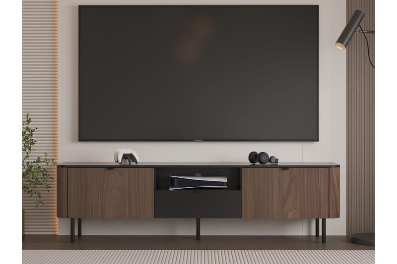 Pollena Tv-bänk 200x39 cm - Beige - Möbler - Vardagsrum - Tv-möbler & mediamöbler - Tv-bänkar