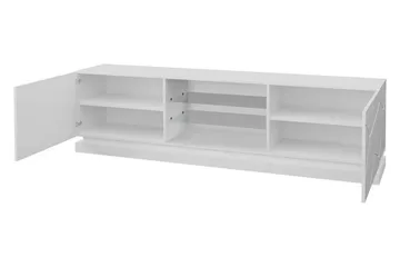 Qiu Tv-bänk 200 cm - Vit - Möbler - Vardagsrum - Tv-möbler & mediamöbler - Tv-bänkar
