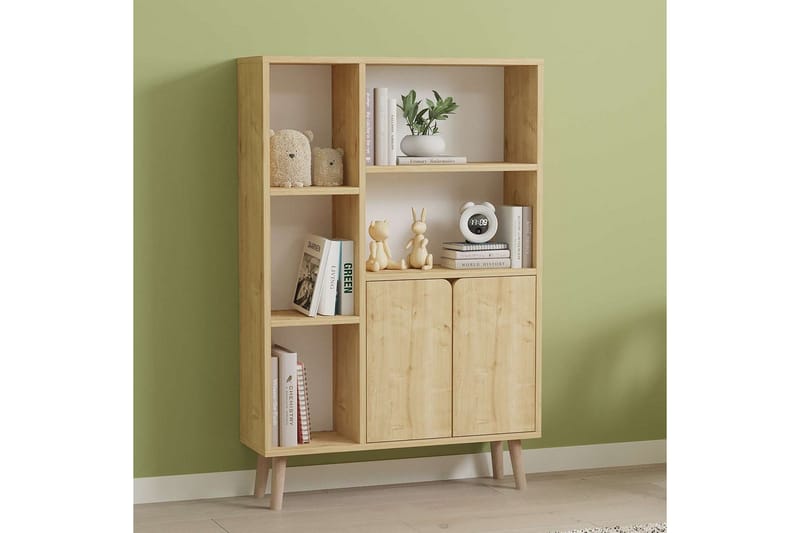 Quorana Bokhylla 25 cm - Ek - Förvaring - Hyllor - Bokhylla