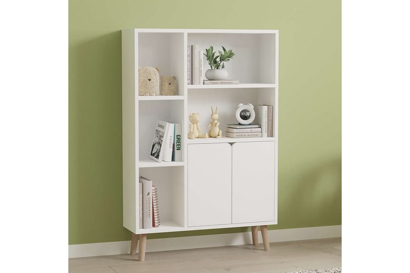 Quorana Bokhylla 25 cm - Vit - Förvaring - Hyllor - Bokhylla