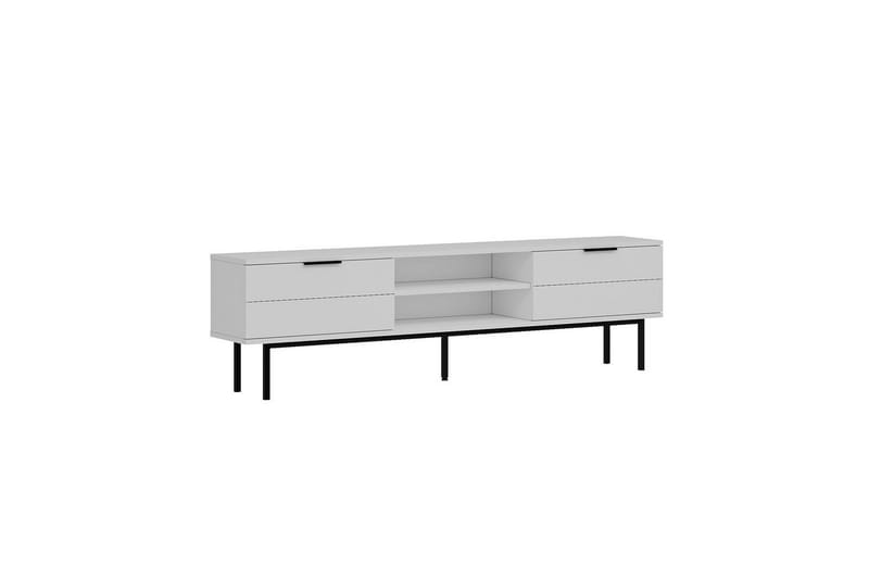 Ranjit Tv-bänk 180 cm - Vit - Möbler - Vardagsrum - Tv-möbler & mediamöbler - Tv-bänkar