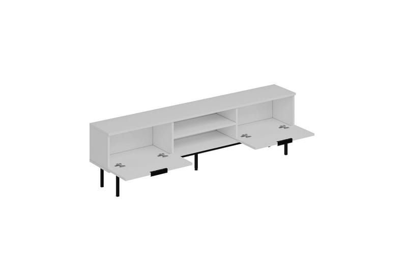 Ranjit Tv-bänk 180 cm - Vit - Möbler - Vardagsrum - Tv-möbler & mediamöbler - Tv-bänkar