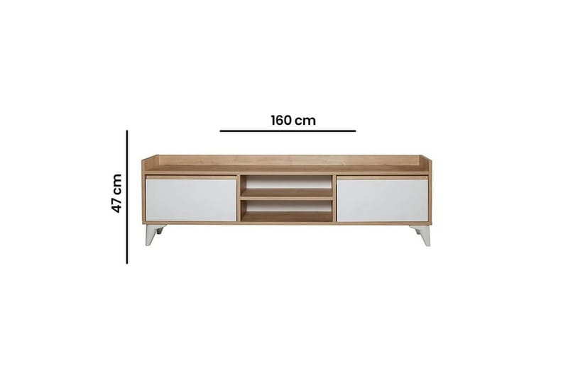 Ranko Tv-bänk 160 cm - Multifärgad - Möbler - Vardagsrum - Tv-möbler & mediamöbler - Tv-bänkar