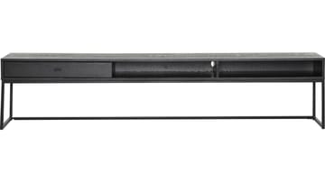 Regal Golvstående TV-bänk 180 cm med Förvaring i Trä - Svart - Möbler - Vardagsrum - Tv-möbler & mediamöbler - Tv-bänkar