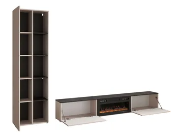 Relor Möbelset för vardagsrum - beige - Möbler - Vardagsrum - Tv-möbler & mediamöbler - Tv-möbelset