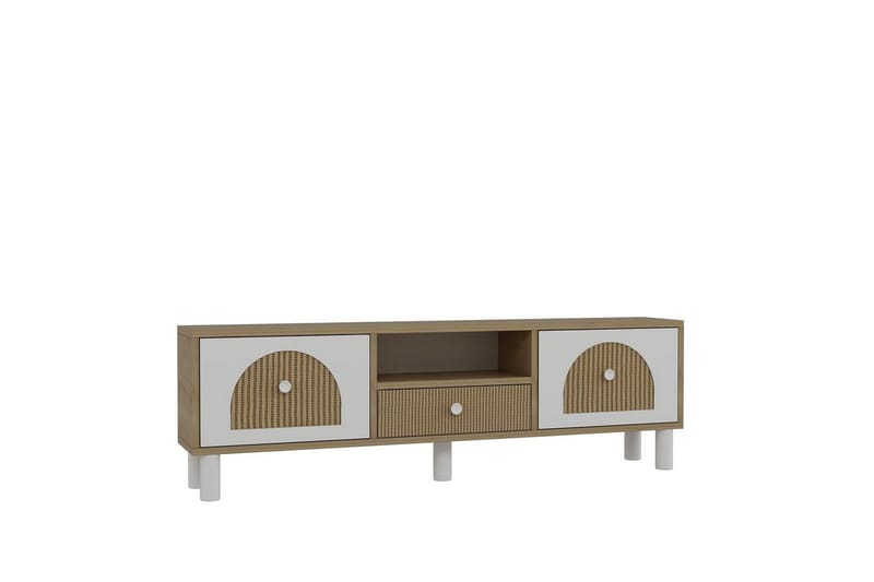 Rion Tv-bänk 140 cm - Beige - Möbler - Vardagsrum - Tv-möbler & mediamöbler - Tv-bänkar