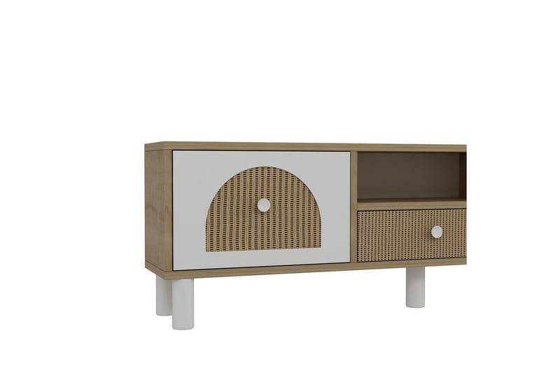 Rion Tv-bänk 140 cm - Beige - Möbler - Vardagsrum - Tv-möbler & mediamöbler - Tv-bänkar