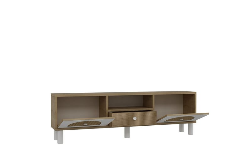 Rion Tv-bänk 140 cm - Beige - Möbler - Vardagsrum - Tv-möbler & mediamöbler - Tv-bänkar