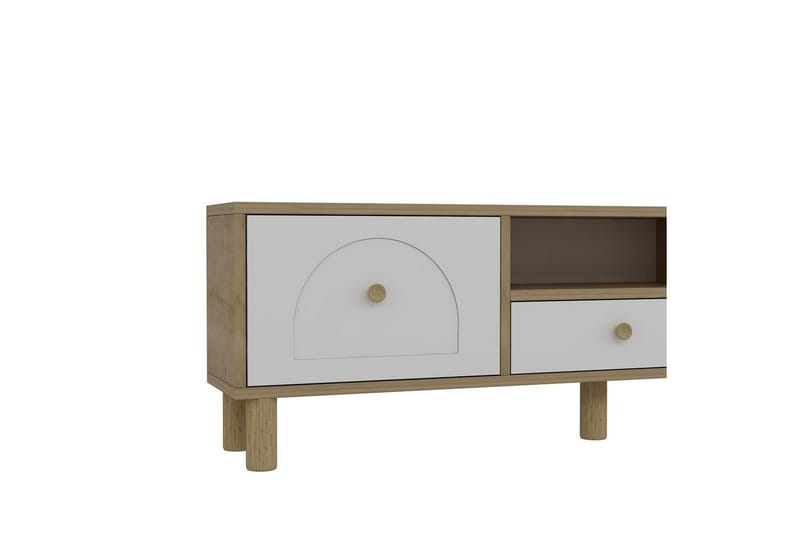 Rion Tv-bänk 140 cm - Vit - Möbler - Vardagsrum - Tv-möbler & mediamöbler - Tv-bänkar