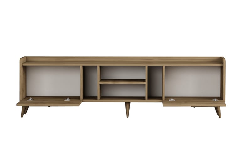 RUDY Tv-bänk 180x35 cm Brun - Möbler - Vardagsrum - Tv-möbler & mediamöbler - Tv-bänkar