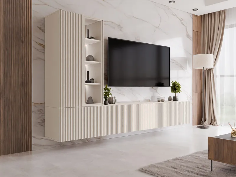 Rylar TV-väggmöbel - beige - Möbler - Vardagsrum - Tv-möbler & mediamöbler - Tv-möbelset
