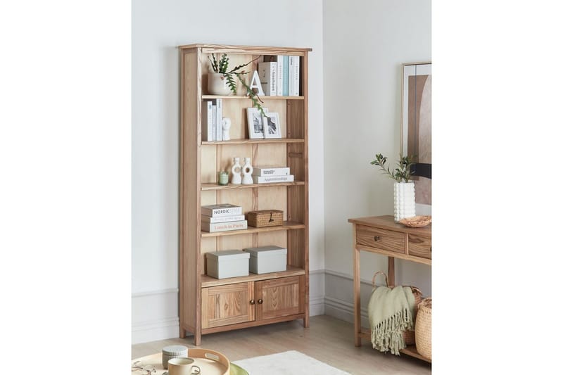 Salton Bokhylla 85 cm i Ek - Ljusbrun - Förvaring - Hyllor - Bokhylla