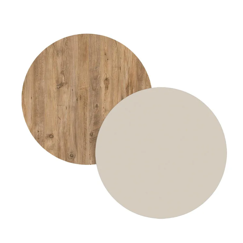 Sarnor TV-bänk 180x44,6x44,5 cm - Atlantic Pine och Cashmere - Möbler - Vardagsrum - Tv-möbler & mediamöbler - Tv-bänkar