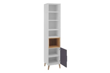 Sayuki Tv-möbelset 120 cm - Vit/Grå - Möbler - Vardagsrum - Tv-möbler & mediamöbler - Tv-möbelset
