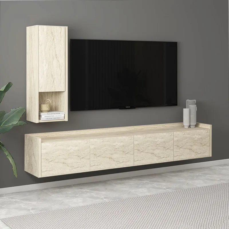 Semoure Tv-Bänk 160 cm - Möbler - Vardagsrum - Tv-möbler & mediamöbler - Tv-bänkar