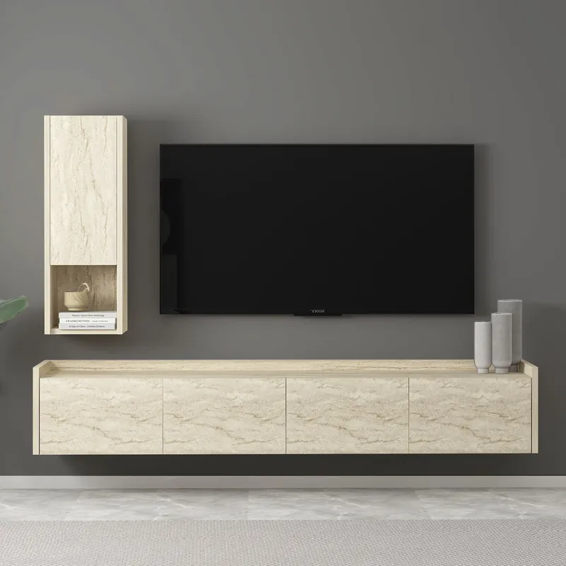 Semoure Tv-Bänk 160 cm - Möbler - Vardagsrum - Tv-möbler & mediamöbler - Tv-bänkar