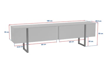 Serenity Tv-Bänk 180 cm - Möbler - Vardagsrum - Tv-möbler & mediamöbler - Tv-bänkar