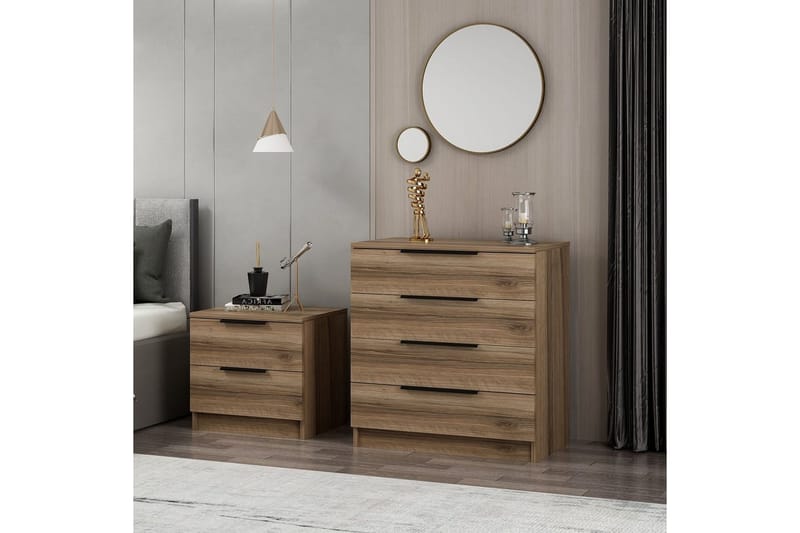 Serin Tv-skåp 73 cm - Valnöt - Möbler - Vardagsrum - Tv-möbler & mediamöbler - Tv-skåp