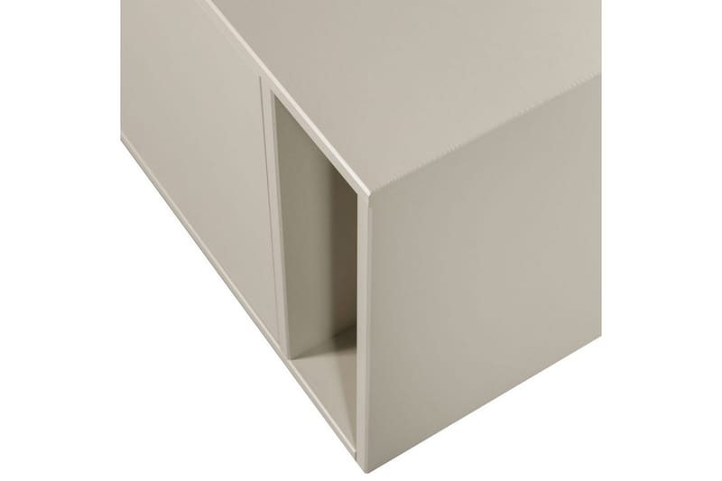 Settle Golvstående Tv Bänk 108 cm med Förvaring i Furu - Ljusbeige - Möbler - Vardagsrum - Tv-möbler & mediamöbler - Tv-bänkar