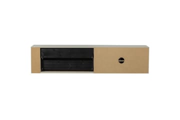 Settle Vägghängd TV-bänk 200 cm med Förvaring i Furu - Sandbeige - Möbler - Vardagsrum - Tv-möbler & mediamöbler - Tv-bänkar