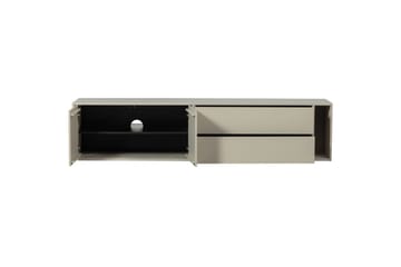 Settle Vägghängd TV-bänk 200 cm med Förvaring i Furu - Sandbeige - Möbler - Vardagsrum - Tv-möbler & mediamöbler - Tv-bänkar