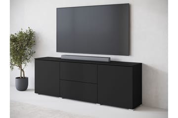 Sherie Tv-bänk 180 cm - Svart - Möbler - Vardagsrum - Tv-möbler & mediamöbler - Tv-bänkar