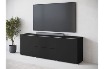 Sherie Tv-bänk 180 cm - Svart - Möbler - Vardagsrum - Tv-möbler & mediamöbler - Tv-bänkar