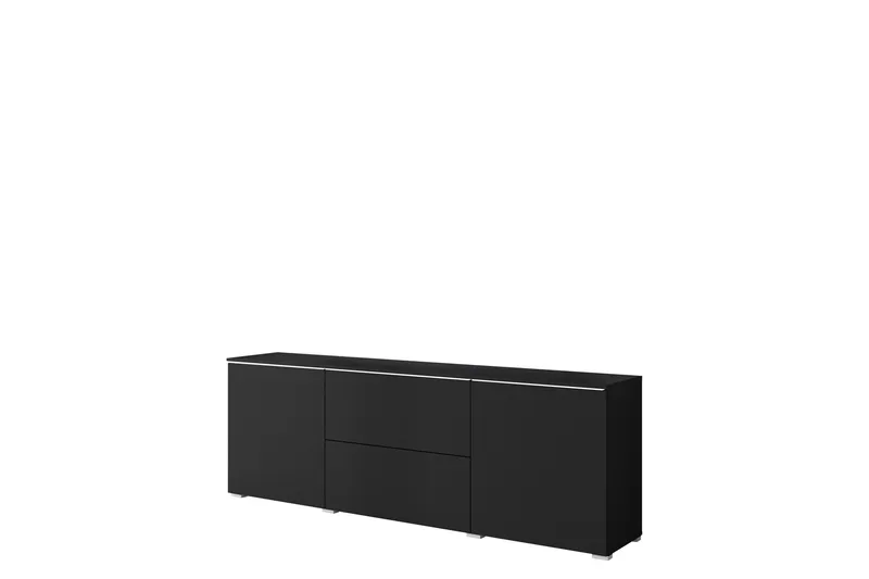 Sherie Tv-bänk 180 cm - Svart - Möbler - Vardagsrum - Tv-möbler & mediamöbler - Tv-bänkar