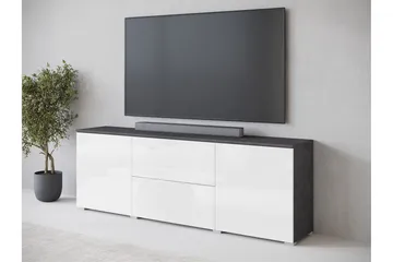 Sherie Tv-bänk 180 cm - Vit/Grå - Möbler - Vardagsrum - Tv-möbler & mediamöbler - Tv-bänkar