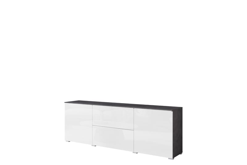 Sherie Tv-bänk 180 cm - Vit/Grå - Möbler - Vardagsrum - Tv-möbler & mediamöbler - Tv-bänkar