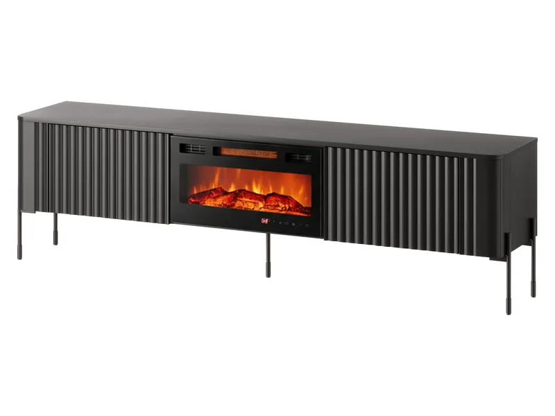 Sherie Tv-bänk 190 cm, Svart