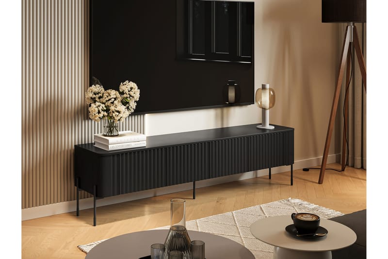 Sherie Tv-bänk 190x40 cm - Rosa - Möbler - Vardagsrum - Tv-möbler & mediamöbler - Tv-bänkar