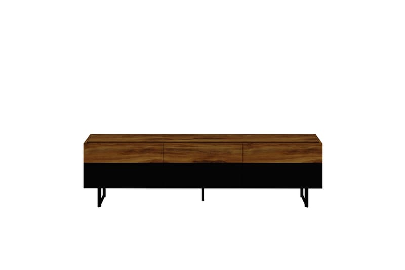 Sign Golvstående Tv-bänk 180 cm med Förvaring i Trä - Brun - Möbler - Vardagsrum - Tv-möbler & mediamöbler - Tv-bänkar