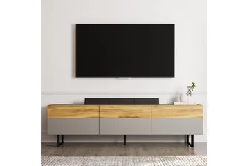 Sign Tv-bänk 180 cm - Grå/Ek - Möbler - Vardagsrum - Tv-möbler & mediamöbler - Tv-bänkar