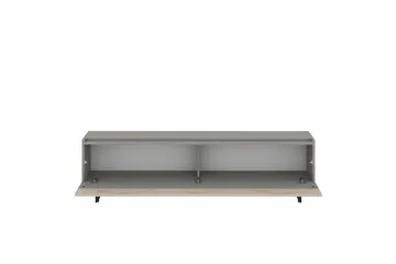 Sign Tv-bänk 180 cm - Grå/Travertin - Möbler - Vardagsrum - Tv-möbler & mediamöbler - Tv-bänkar